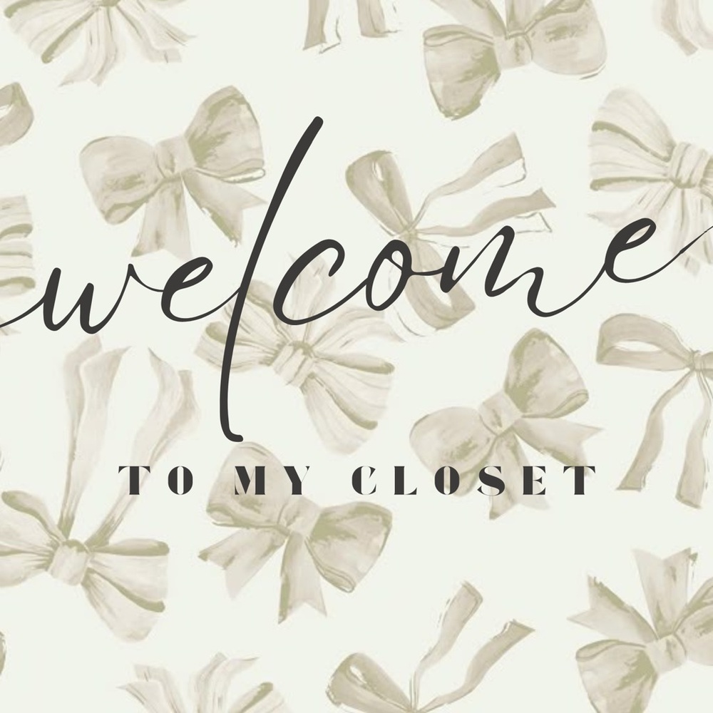 Welcome to my closet ✨